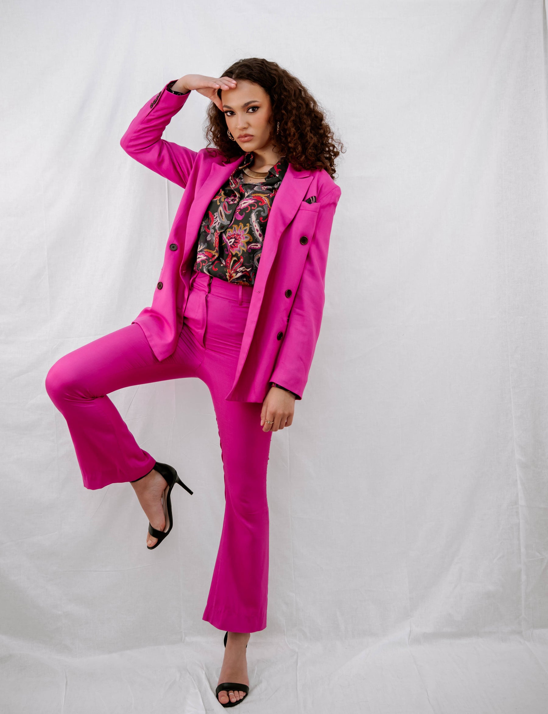 The Eloise Blazer in Viscose Twill