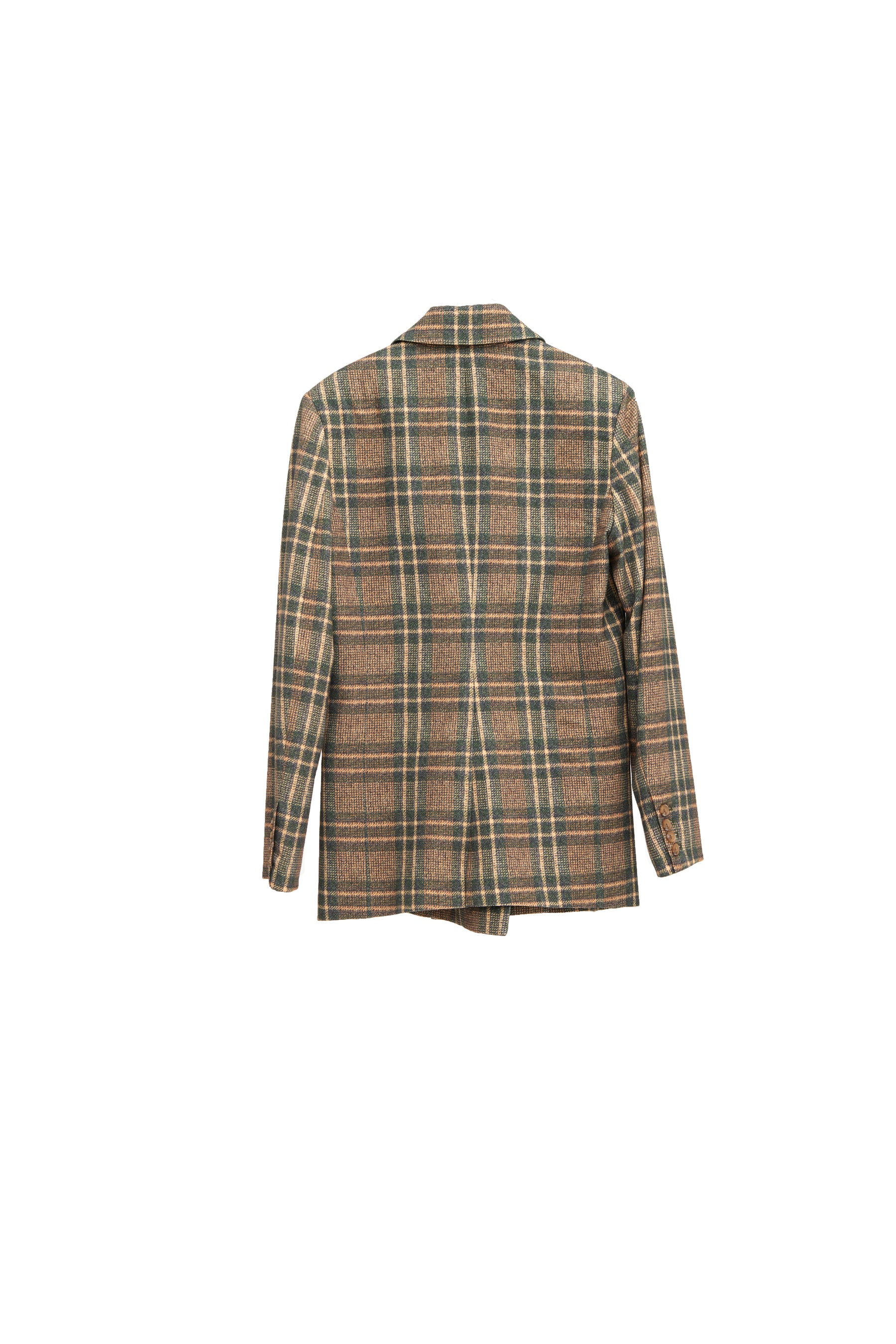 The Knox Blazer in Wool Plaid