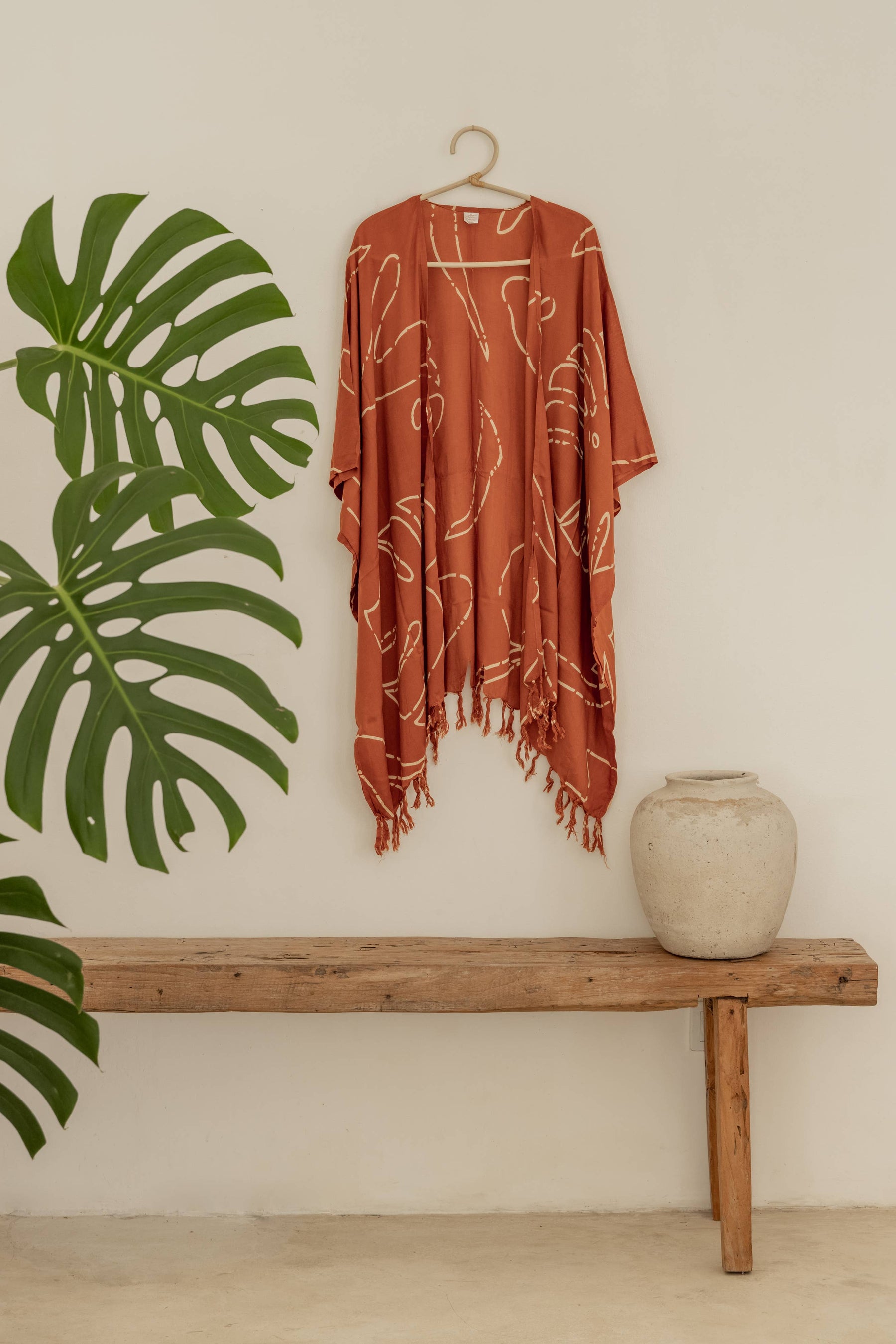 Monstera Kimono